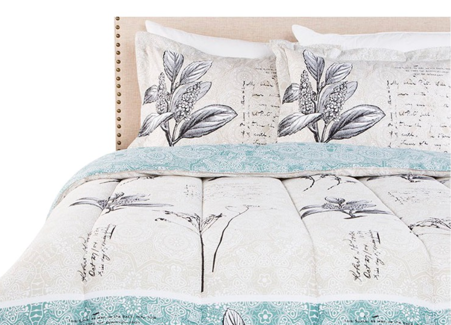 Plumón Flower Elements Biancobelo