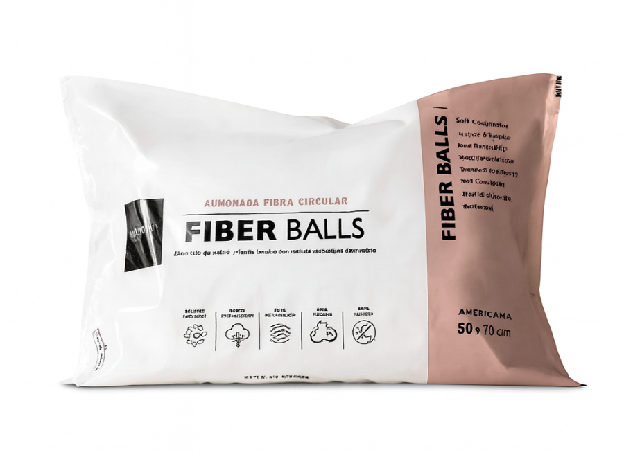 Almohada Microfibra Fiberballs 50x70 cm