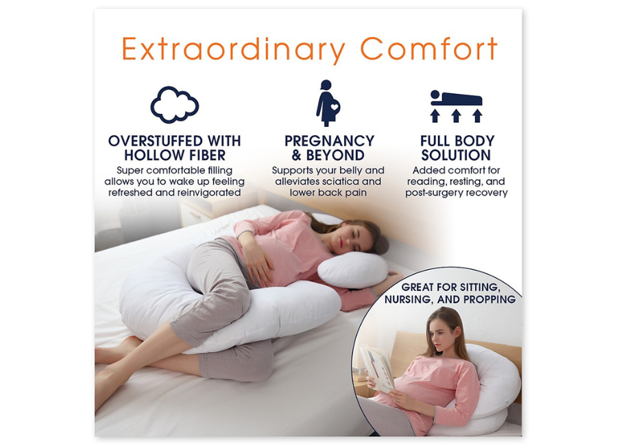 Almohada Ortopédica para Lactancia y Embarazo