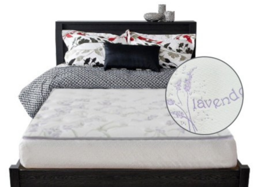 Cubre Colchón de Lavanda Acolchado