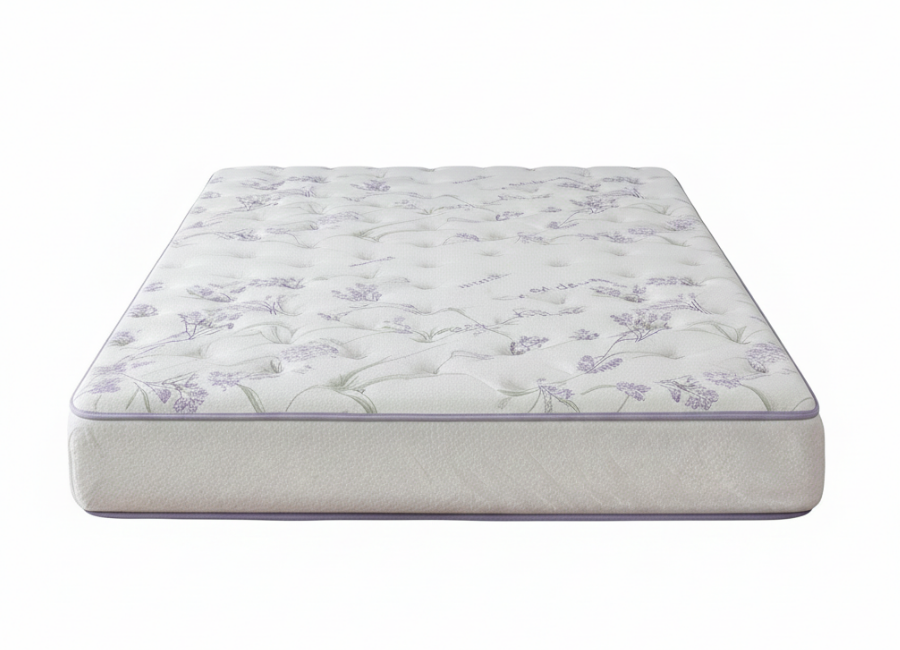 Cubre Colchón de Lavanda Acolchado