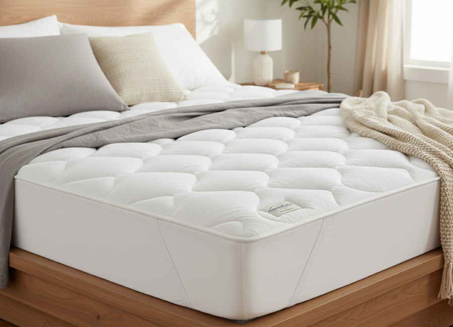 Cubre Colchón King Toalla Impermeable