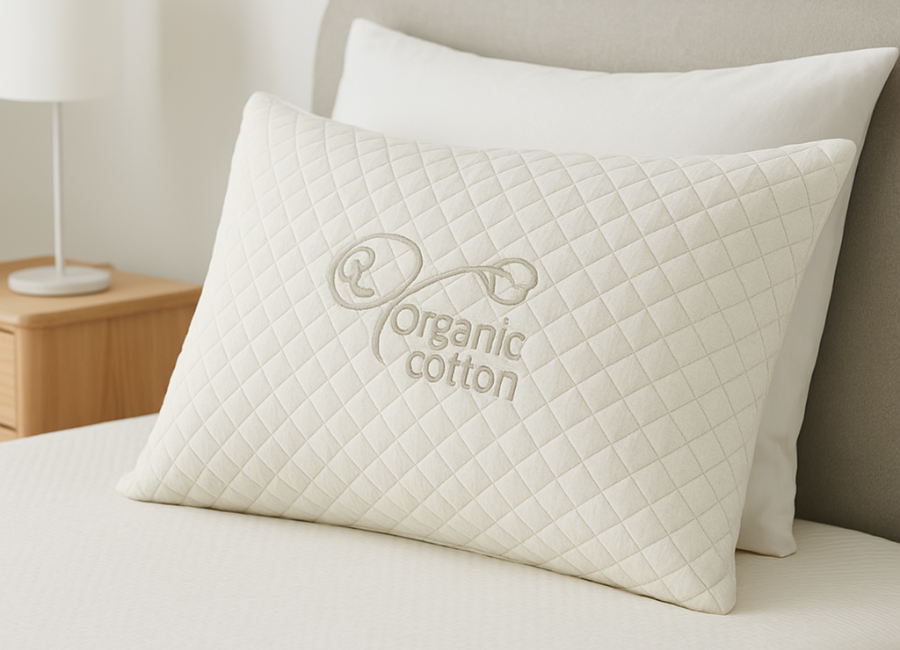 Pack 2 Fundas de Almohada Biancobelo Algodón Orgánico 50x70 cm