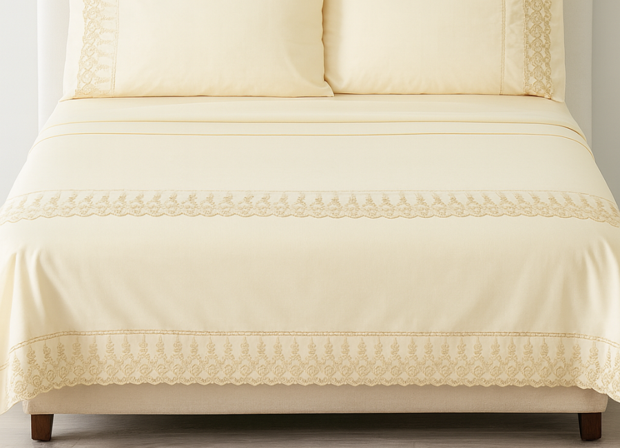 Sábana Algodón Jazmín Biancobelo