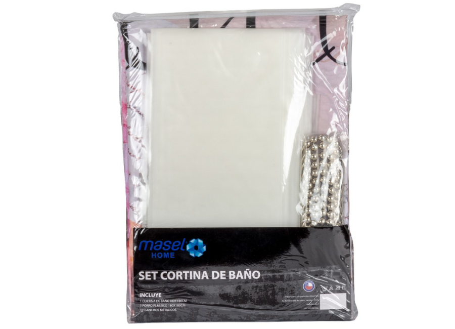 Set de Cortina de Baño Bonjour