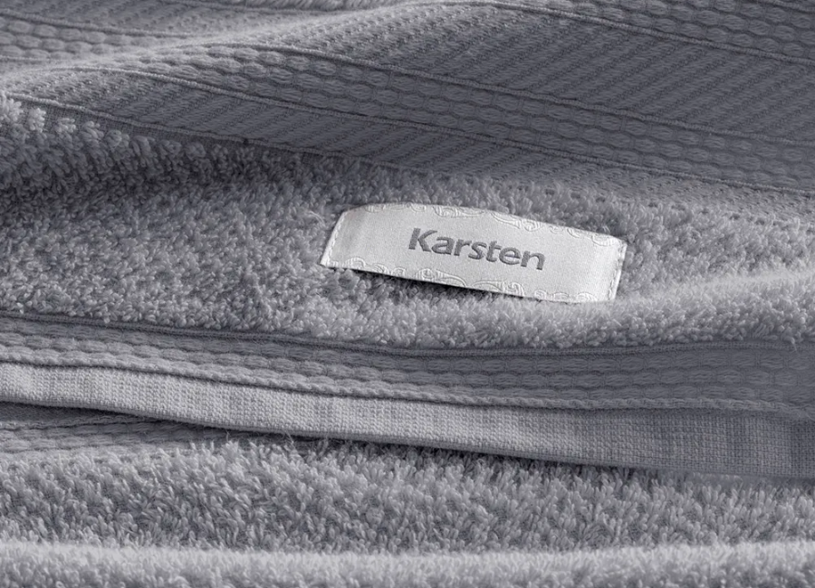 Toalla de Mano 380g 48x70 cm Gris